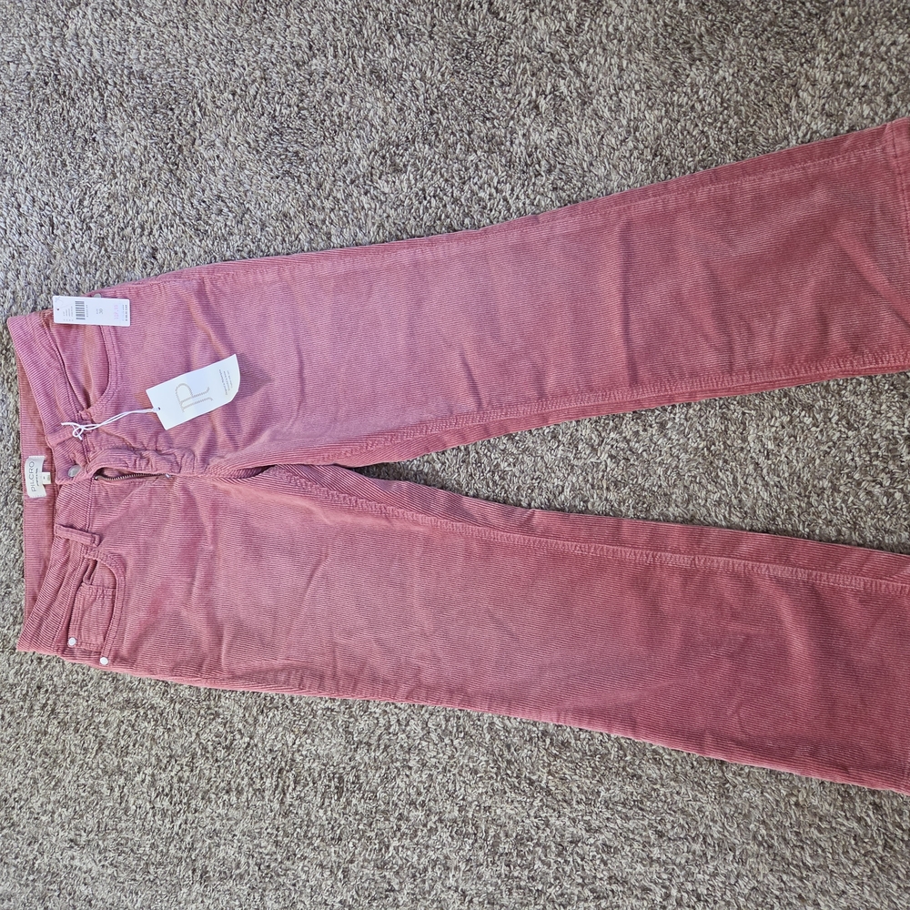 NWT Pilcro Women's Boot Cut Pants in Dusty Rose from Anthropologie
